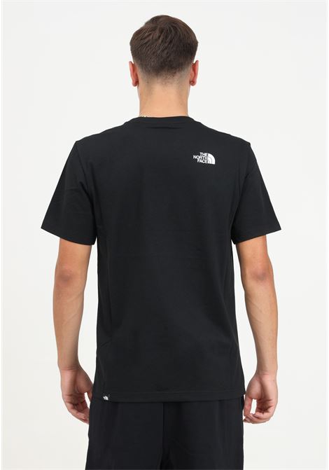 T-shirt a manica corta Fine nera da uomo THE NORTH FACE | NF0A8A6MJK31.